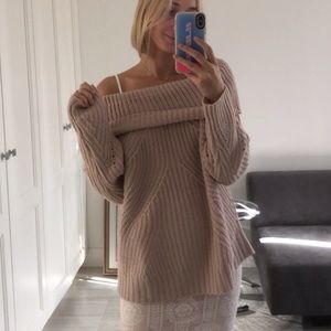 Off the shoulder Sweater